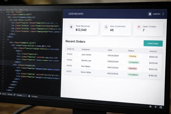 Dashboard + Persona: Professional prenent decisions amb dades.