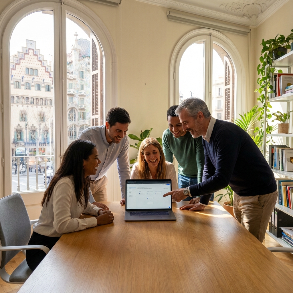 Automatització de processos per a PIMES a Barcelona: Guia pràctica 2025