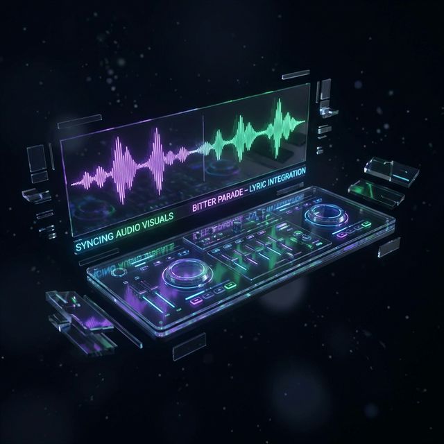 Lyrics Video Creator: La herramienta secreta de Bitter Parade para videos animados